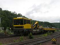 97 17 56 504 17-3. Gleisarbeitsfahrzeug BAMOWAG 54.22 am 25.06.2007 in Saarbr�cken