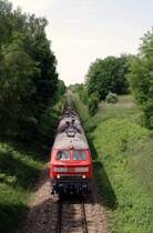 217 019 und 217 xxx mit dem M�llzug nach Kastl bei M�hldorf (25.05.2007)