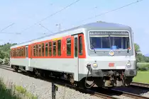 928/628 507 Sylt Shuttle plus am 10.06.2019 nördlich von Salzderhelden am Bü75,1 in Richtung Hannover  mit Fahrtziel Westerland Sylt