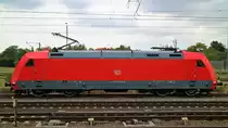 101 024 rollte hier am 10.07.2018 frisch aus dem Werk Dessau und machte sich danach auf den Weg nach Leipzig.