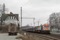 Am 1. März 2019 schlug der hvle-Tiger V330.8 (250 009-8) in Magdeburg-Sudenburg auf. 