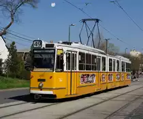 Ganz-CSMG 1400 als Linie 47 Bartók Béla út, 1. April 2019.