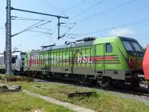 HSL 187 505-3 am 07.06.2019 beim pausieren in Pirna.
