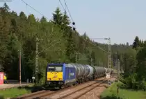 146 521-0 mit dem DGS 41684 (Glattbrugg-Mainz Bischofsheim) bei Stockburg 5.6.19