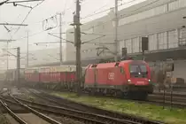 Am 10. Oktober 2018 war 1116 256-9 in Wels Hbf zugegen. 