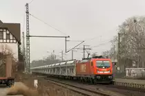 WLE 82 (187 010-4) war am 1. März 2019 in Magdeburg-Sudenburg zu Sichten. 