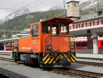 Tm 2/2 115 (Schöma Baujahr 2006) von hinten in St. Moritz; 10.06.2019
