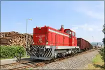 Werk Hasslacher Preding an diesem sonnigen 19.Juni 2019.
DH1500.1 bei Beistellarbeiten. 
