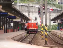 ČSD T 444.162 mit einem Sonderzug zum Brauereifest nach Velk� Popovice, am 08.06.2019 in Praha hl.n.. (Standort war ein freizug�nglicher Parkplatz.)