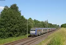 26151 mit dem TER30308 (Strasbourg-Metz Ville) bei Steinbourg 13.6.19