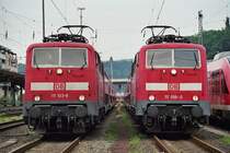 Siegen 03.06.2007 (111 103-8 + 111 098-0)