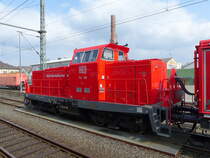 DB Netz Notfalltechnik 714 109 am 13.04.2019 im DB Werk Fulda.
