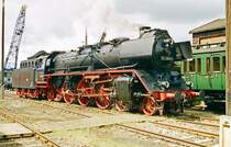 22.05.2004, Dresden, Dampfloktreffen, Lok DR 03 204 des Lausitzer Dampflokclubs Cottbus.