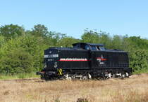 EBS 202 597-1 am 29.06.2019 beim Bahnhofsfest zum Thüringentag in Sömmerda.