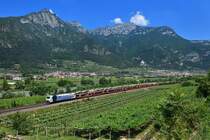 EU43 002 mit GAG 48861 am 24.06.2019 bei Avio. 