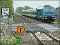 RE11017 mit 245 211-8 nach Hamburg-Altona in Langenhorn(Schleswig)(21.05.2019)