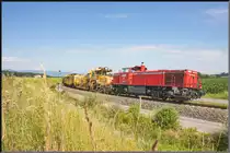 DH 1700.1 in der Ostschleife Wettmanstätten wartet auf die weiterfahrt. 
2.Juli 2019