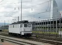 Eisenbahndienstleister Gmbh.
RailAventure.
Zufälliges Zusammentreffen von RailAventure Re 620 003 ex SBB und den beiden EDG 142 103 und 142 042 ex DR E in Basel Badischer Bahnhof am 29. Mai 2019.
Foto: Walter Ruetsch
