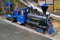 Dampflok der Märchengrottenbahn in Graz unterm Schlossberg, 16.6.19  

