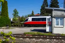 4024 137-3 bereits mit den neuen ÖBB Farben. Lindau. 1.05.19