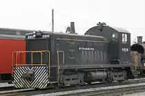 EMD SW8 der Strasburg Rail Road. Augenommen am Morgen des 27. Mai 2018 in Strasburg, Pennsylvania / USA.
