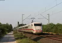 401 082-3  Rüdesheim am Rhein  als ICE 79 (Hamburg Altona-Zürich HB) bei Forchheim 30.6.19