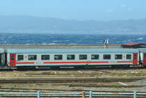 Italien: 1 Klasse Intercity Reisezugwagen I_T 61 83 19-90 526-0 A in Villa San Giovanni 02.05.2018