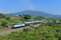 E 656 435 mit ICN 1529 am 06.06.2019 bei Acireale.