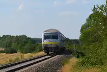 RE 6 Zugverbindung: Leipzig Hbf - Bad Lausik - Chemnitz Hbf in Otterwisch 17.07.2018