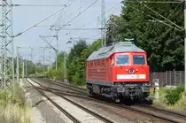 SRS 234 242-6 als Tfzf Richtung Erfurt, am 16.07.2019 in Neudietendorf.