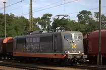 162 002 in Coswig. 17.07.2019  17:09 Uhr. 