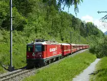 Ge4/4II 623 zwischen Reichenau-Tamins und Trin 3.6.19