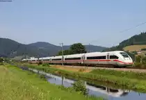 412 201-6 als Mess LPFT 92276 (Haslach - Villingen(Schww)) bei Haslach 17.7.19
