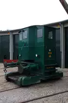 Dieser Breuer Lokomotor Typ IV, mit erhöhtem Führerstand, DSB 48 (bei Pedershaab Maskinfabrik 1932 mit der Fabr.-Nr. 97 in Lizens gebaut), stand am 30.05.2019 im Außengelände des Danmarks Jernbanemuseum Odense. Er gehört seit 1983 zum Bestand dieses Museums.