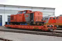 D-RTS 203 500-4 am 10.Juli 2019 in Fischamend.