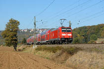 13.10.2018 Streckenabschnitt Uhingen 146 207 & 146 209