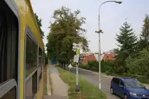 Haltestelle Zlin-Podvesna am 20.Juli 2019.