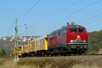 13.10.2018 Streckenabschnitt Uhingen 218 155-0