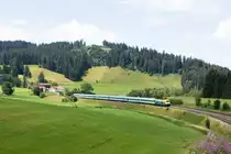 223-013 als Bodo Werbelok in Harbatshofen gen Oberstaufen. 14.7.19