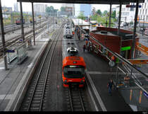 RBS - Bahnhof Zollikofen mit dem Triebzug Be 4/12  66 am 06.08.2019