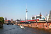 182 002, Berlin Jannowitzbrücke, RE3181, 06.04.2019.
