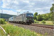 193 201-1 ist am 03.07.2019 in Richtung Bebra unterwegs.
