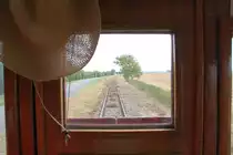 Strecken-Km 8,5 der KBS 334 (Kojetin - Tovacov) am 20.Juli 2019.