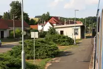 Haltestelle Polichno am 20.Juli 2019.