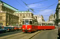 Wien 554 + 1246, Kärntner Straße, 14.09.1987.
