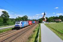 186 426 mit DGS 40646 am 04.08.2019 bei Hausbach. 