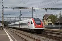 ICN 500 021  Jeremias Gotthelf  durchfährt den Bahnhof Rupperswil. Die Aufnahme stammt vom 31.07.2019.