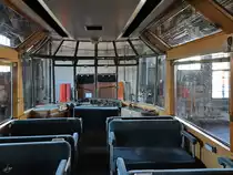 Im Innern des  Gläsernen Zuges . (Bahnpark Augsburg, Juni 2019)