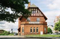 08.Juni 2005, der ehemalige Bahnhof der Spreewaldbahn. 