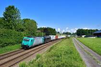 185 576 + 193 651 mit DGS 41857 am 01.08.2019 bei Vogl.